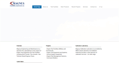 Desktop Screenshot of magnus-eng.com